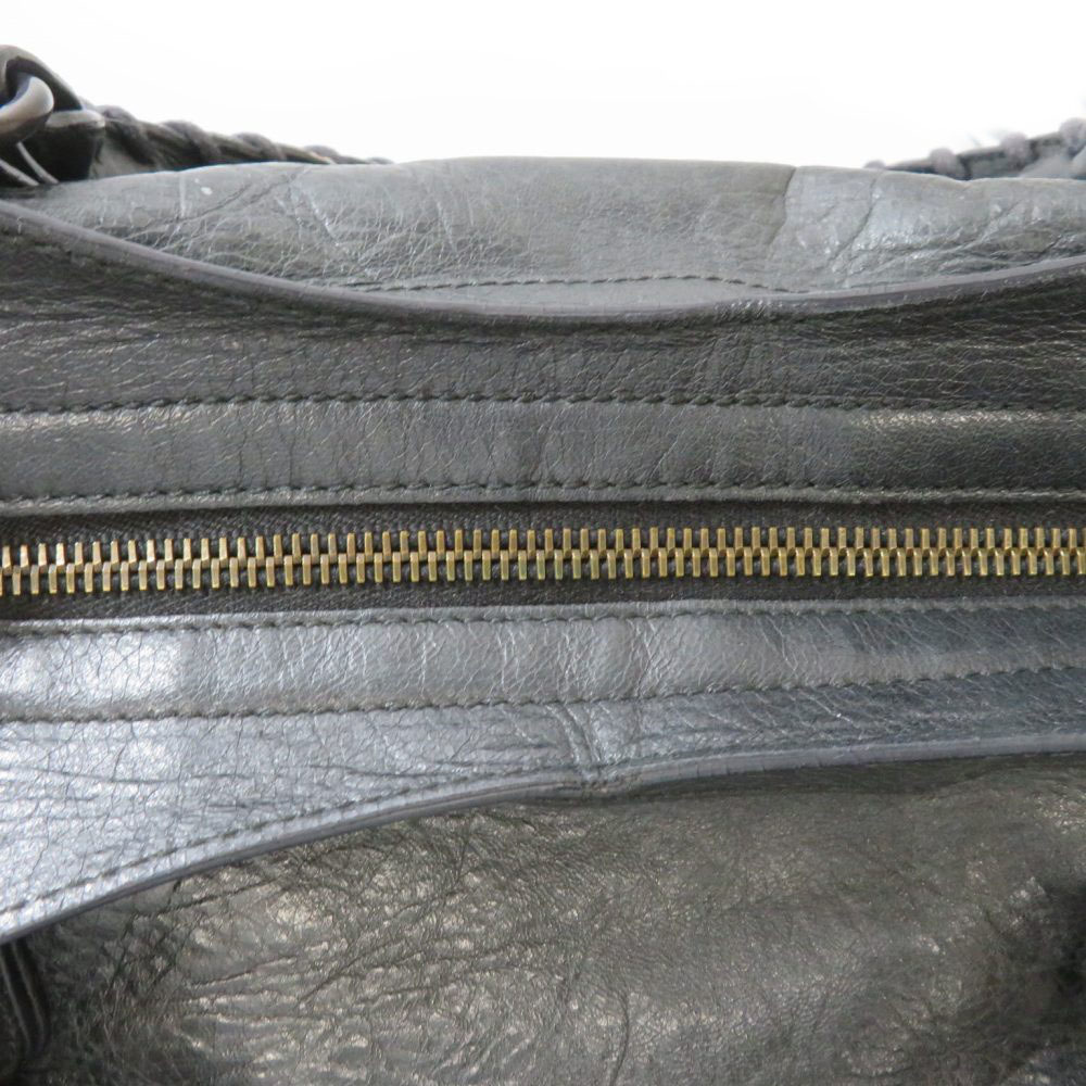Balenciaga Bag 2way Tote Shoulder Black Bag View 5